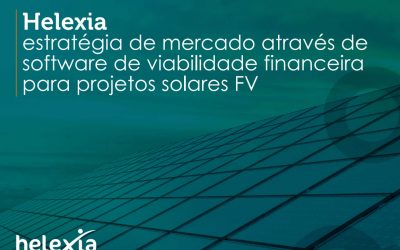 Estratégia de mercado através de software de viabilidade financeira para projetos solares FV